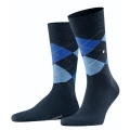 Burlington Daily Sock Edinburgh SO Space Blue Men - 1 Pair